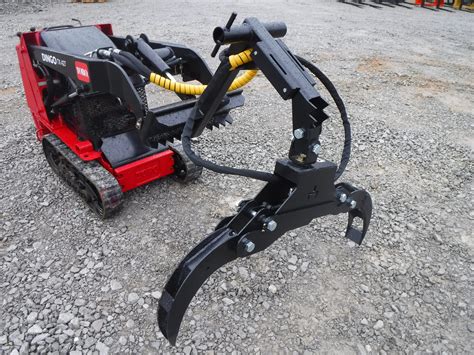 skid steer lifting logs|tmg skid steer log attachment.